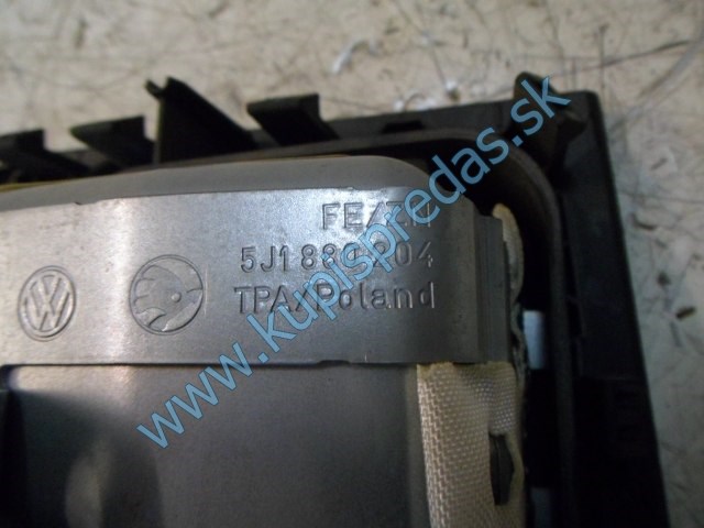 spolujazcový airbag na škodu fábiu 2, 5J1880204
